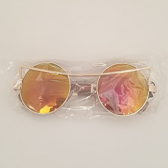Accessories - Mirror lens sunglasses pink gold orange new Accessories - Mirror lens sunglasses pink gold orange new